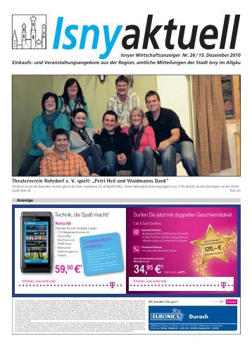 Isny Aktuell 15.12.2010