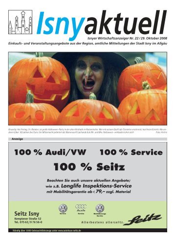 Isny Aktuell 29.10.2008