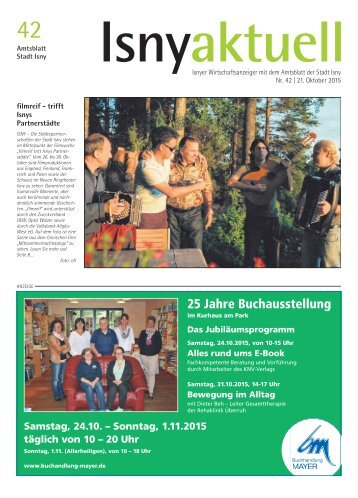 Isny Aktuell 21.10.2015