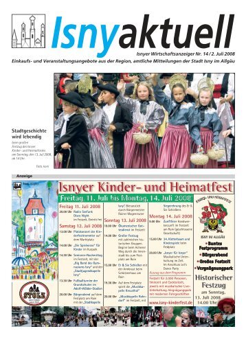 Isny Aktuell 02.07.2008