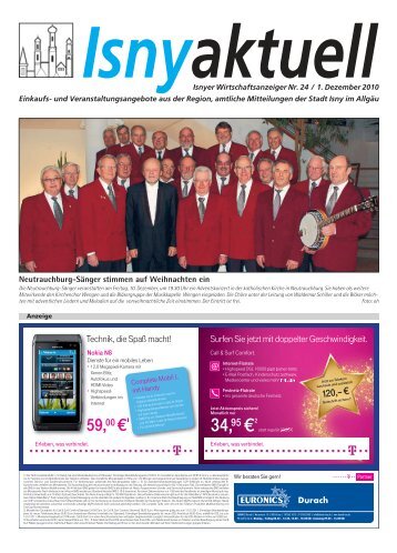 Isny Aktuell 01.12.2010