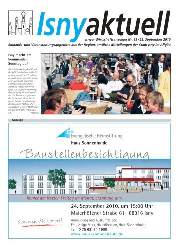 Isny Aktuell 22.09.2010