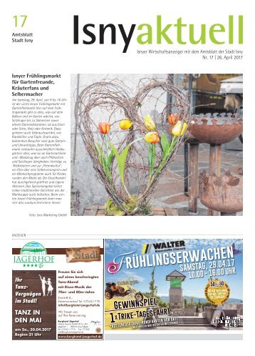 Isny Aktuell 26.04.2017