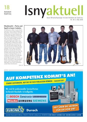 Isny Aktuell 02.05.2018