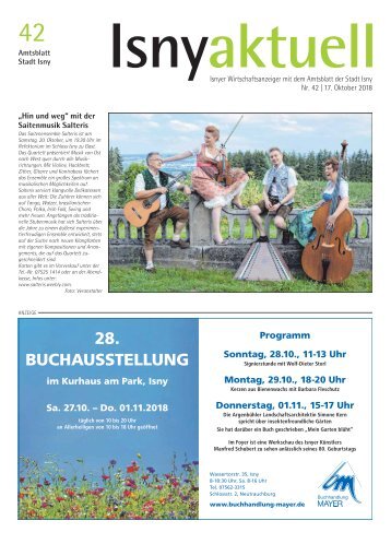 Isny Aktuell 17.10.2018