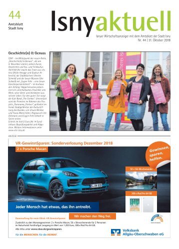 Isny Aktuell 31.10.2018
