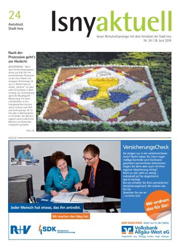 Isny Aktuell 18.06.2014