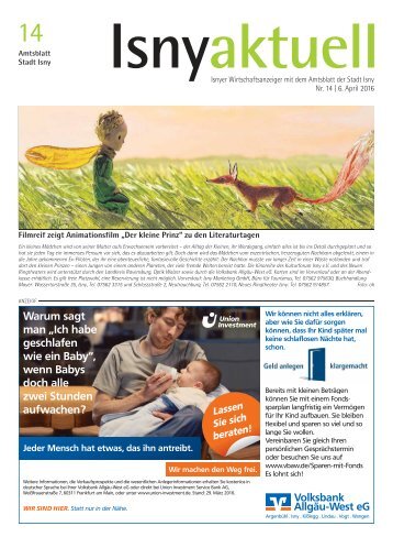 Isny Aktuell 06.04.2016