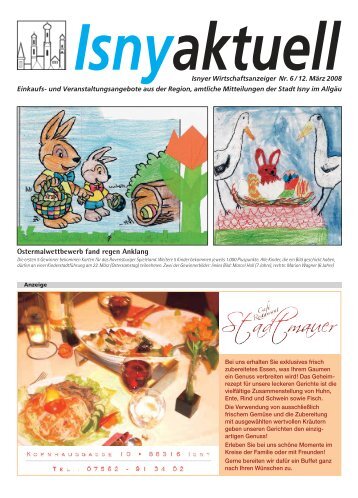 Isny Aktuell 12.03.2008