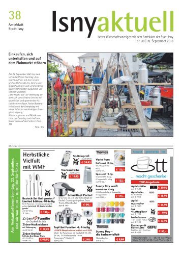 Isny Aktuell 19.09.2018