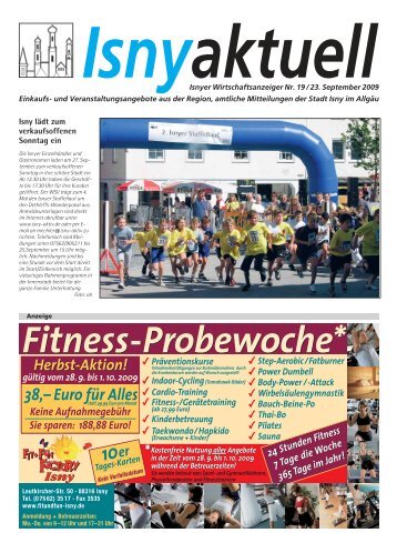 Isny Aktuell 23.09.2009