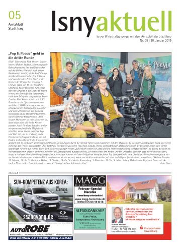 Isny Aktuell 30.01.2019
