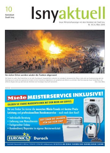 Isny Aktuell 06.03.2019