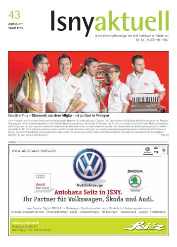 Isny Aktuell 25.10.2017