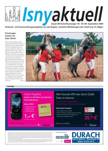 Isny Aktuell 09.09.2009