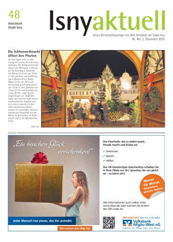 Isny Aktuell 02.12.2015