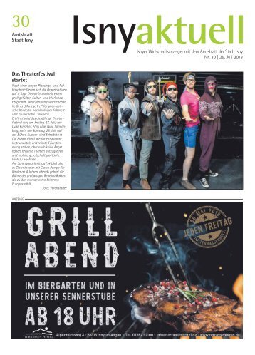 Isny Aktuell 25.07.2018
