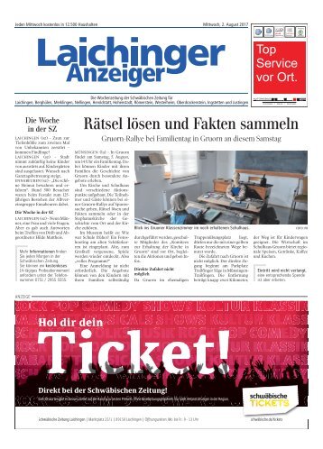 Laichinger Anzeiger 02.08.2017