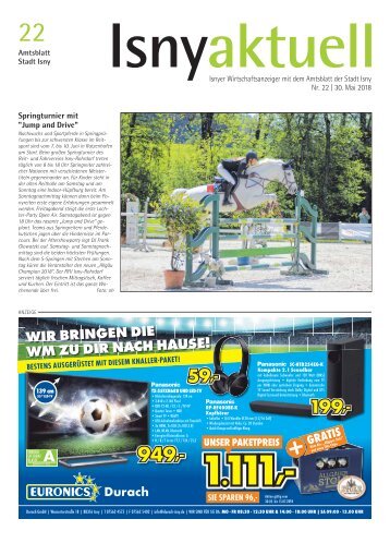 Isny Aktuell 30.05.2018