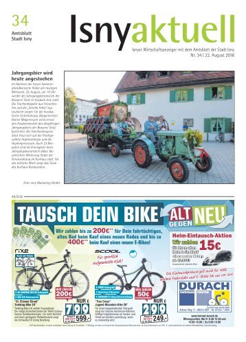 Isny Aktuell 22.08.2018