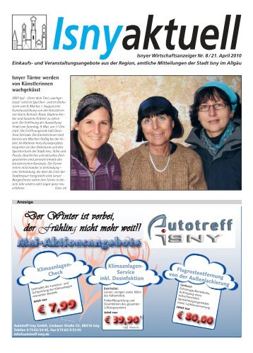 Isny Aktuell 21.04.2010