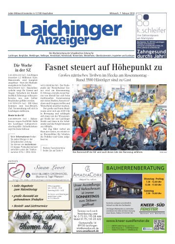 Laichinger Anzeiger 07.02.2018