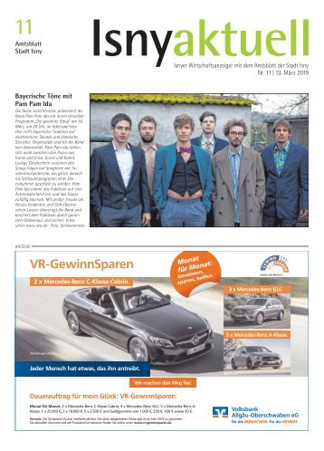 Isny Aktuell 13.03.2019