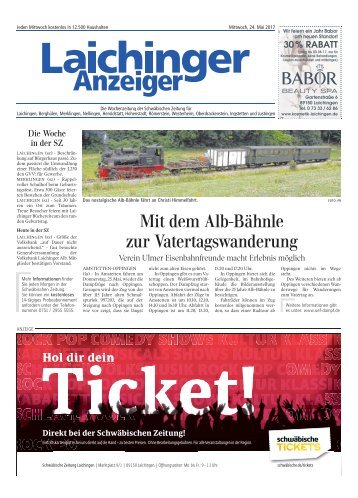 Laichinger Anzeiger 24.05.2017