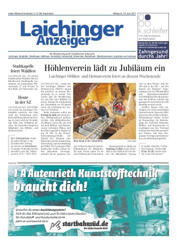Laichinger Anzeiger 14.06.2017