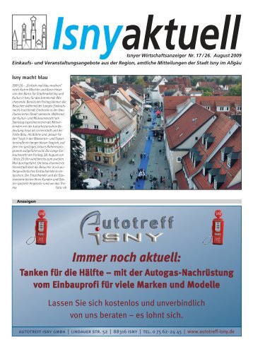 Isny Aktuell 26.08.2009