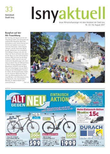 Isny Aktuell 16.08.2017