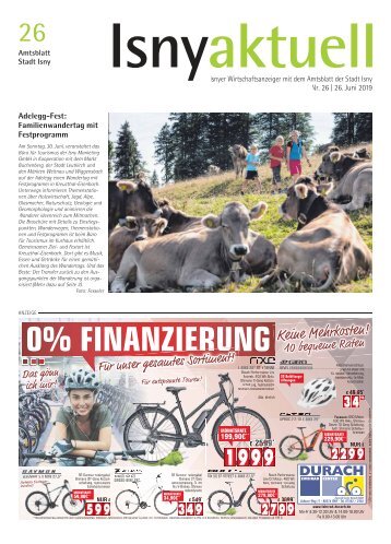Isny Aktuell 26.06.2019