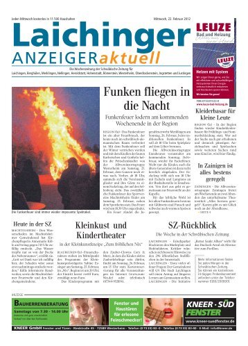 Laichinger Anzeiger 22.02.2012