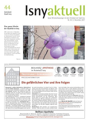 Isny Aktuell 02.11.2017