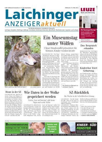 Laichinger Anzeiger 16.05.2012