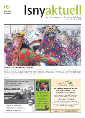 Isny Aktuell 27.02.2019