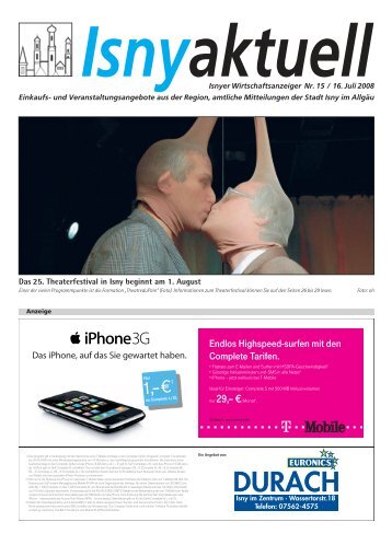 Isny Aktuell 16.07.2008