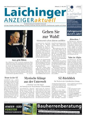 Laichinger Anzeiger 21.05.2014