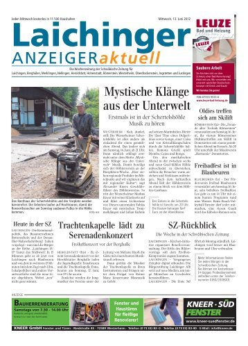 Laichinger Anzeiger 13.06.2012