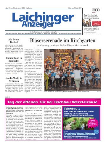 Laichinger Anzeiger 19.07.2017