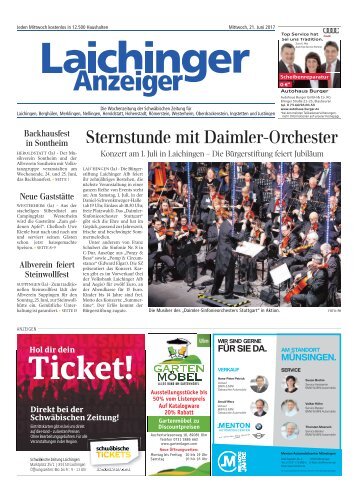 Laichinger Anzeiger 21.06.2017