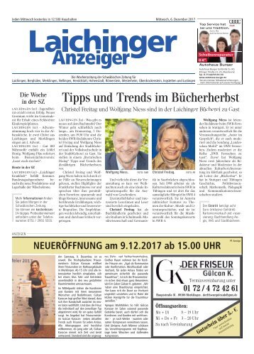 Laichinger Anzeiger 06.12.2017