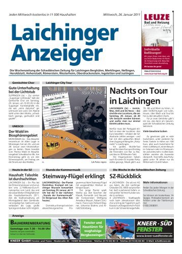 Laichinger Anzeiger 26.01.2011