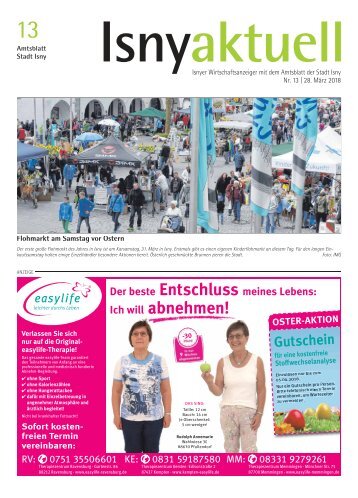 Isny Aktuell 28.03.2018