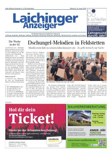 Laichinger Anzeiger 24.01.2018
