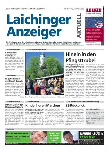 Laichinger Anzeiger 27.05.2009