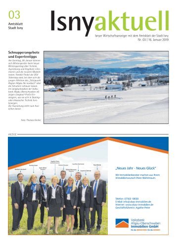 Isny Aktuell 16.01.2019