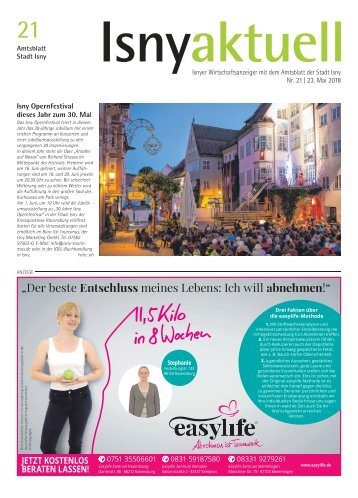 Isny Aktuell 23.05.2018