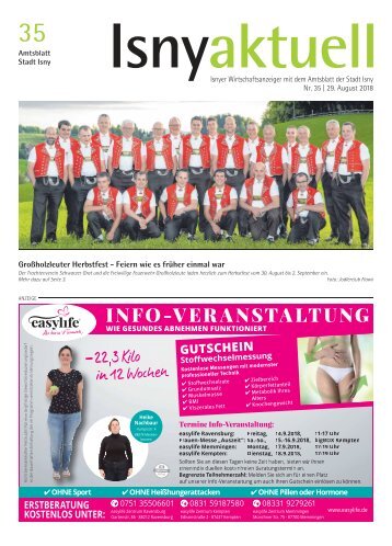 Isny Aktuell 29.08.2018