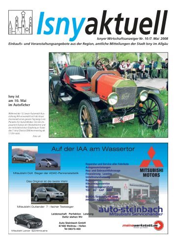 Isny Aktuell 07.05.2008